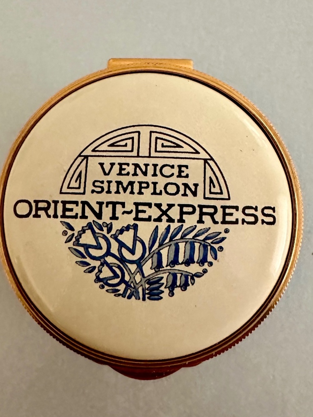 Orient Express Collectible Enamel Box